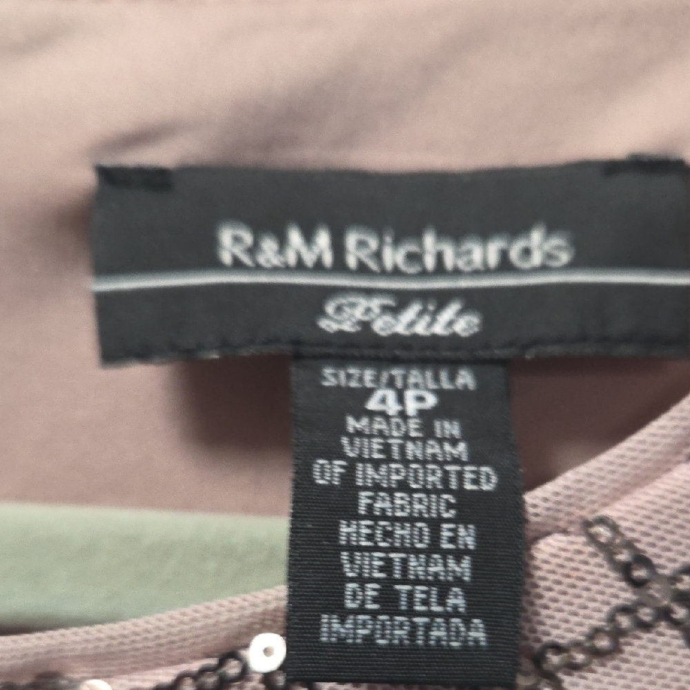 R&M Richards Sequin Mini Dress - Picture 3 of 17